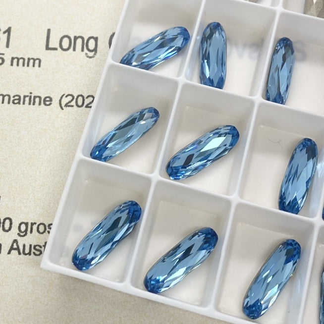 Swarovski 4161 Crystal Long Classical Oval Fancy Stone（15x5mm）