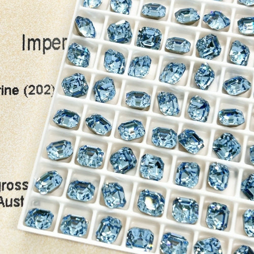 Swarovski 4480 crystal lmperial Fancy Stone 202 Aquamarine