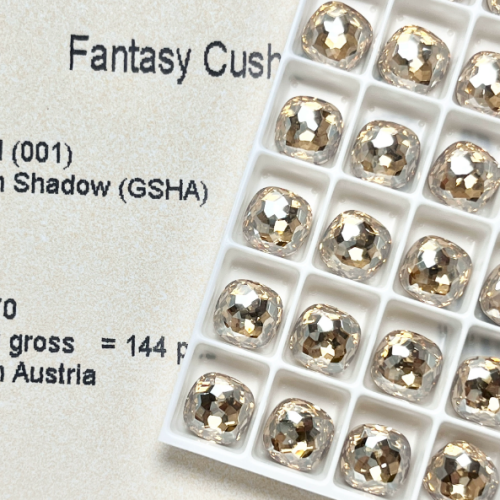 Swarovski 4483 crystal Fantasy Cushion Fancy Stone （8mm）