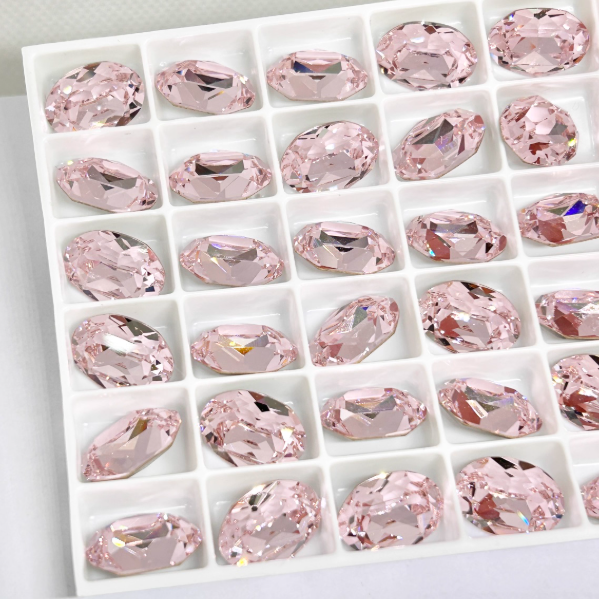 Swarovski 4120 crystal Oval Fancy Stone 508Rosaline（14x10mm）