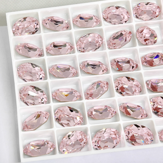Swarovski 4120 crystal Oval Fancy Stone 508Rosaline（14x10mm）