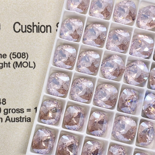 Swarovski 4470 crystal Cushion Square 508MOL（10mm）