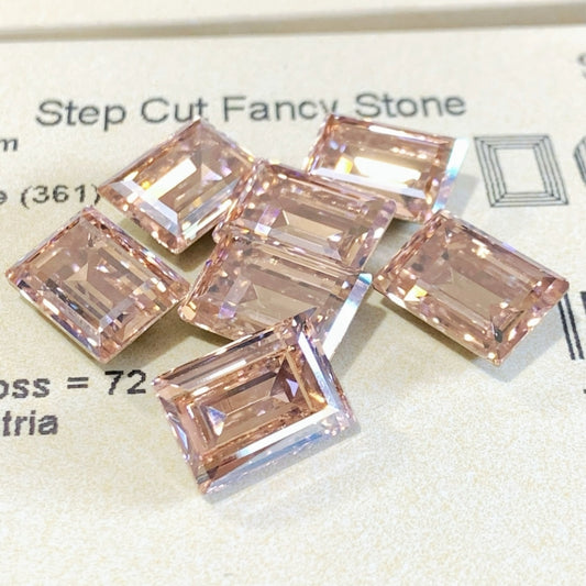 Swarovski 4527 crystal Step Cut Fancy Stone 508mol（14x10mm）
