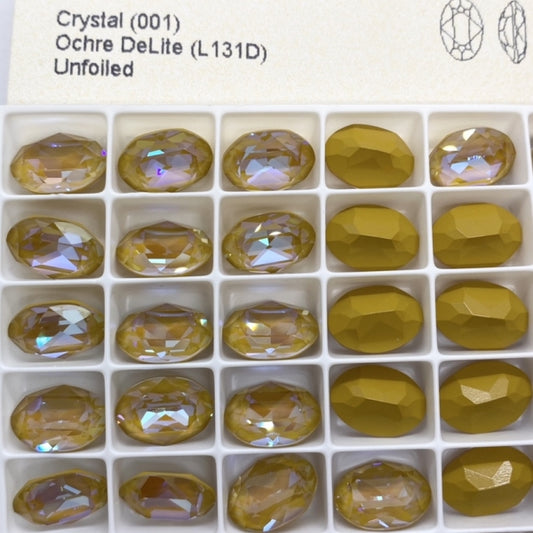 Swarovski 4120 crystal Oval Fancy Stone L131D（14x10mm）