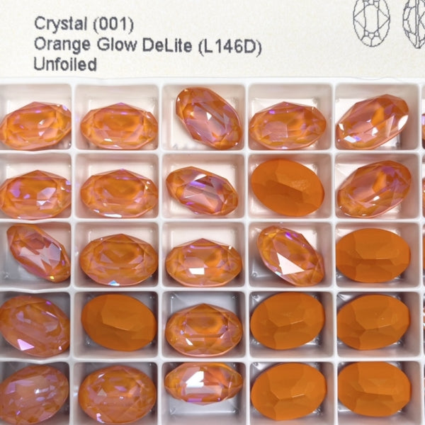 Swarovski 4120 crystal Oval Fancy Stone L146D（14x10mm）