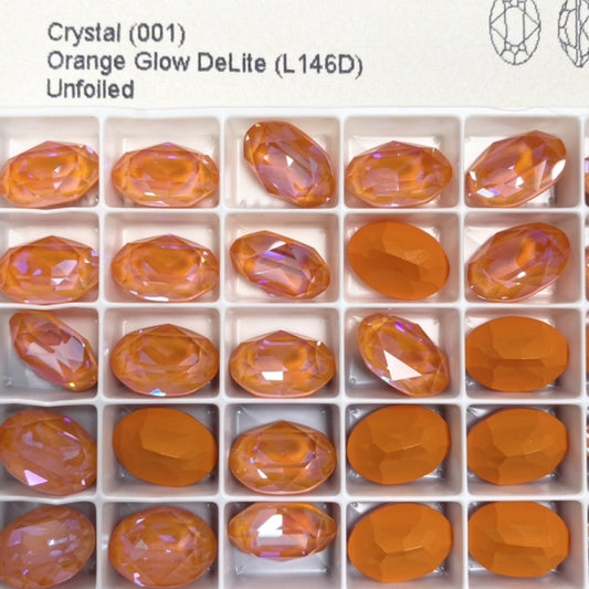 Swarovski 4120 crystal Oval Fancy Stone L146D（14x10mm）