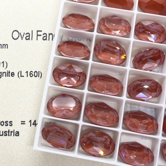 Swarovski 4120 crystal Oval Fancy Stone L160I （14x10mm）