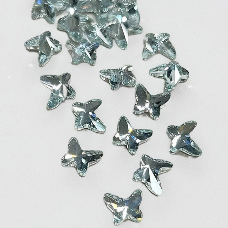 Swarovski 2854 Butterfly Flat back crystals（8mm）
