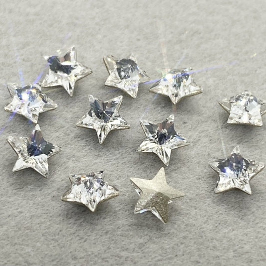 Swarovski 4745 Crystal star Fancy Stone 001white（10mm）