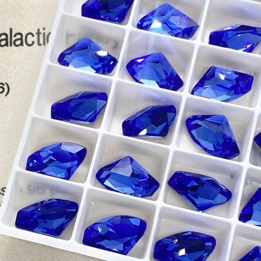 Swarovski 4757 Crystal Galactic Fancy Stone 206 Sapphire（14x8.5mm）