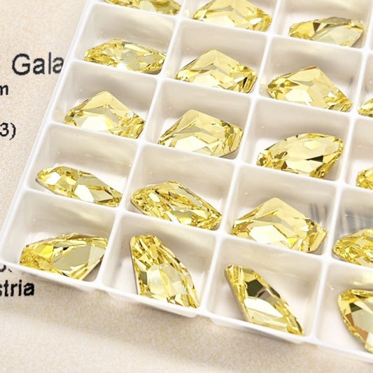 Swarovski 4757 Crystal Galactic Fancy Stone 213Jonquil（14x8.5mm）