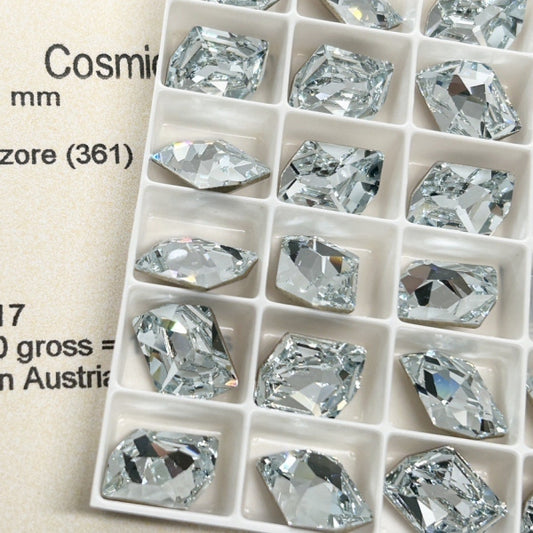 Swarovski 4739 Crystal Cosmk Fancy Stone 361  Light Azore(14x10mm)