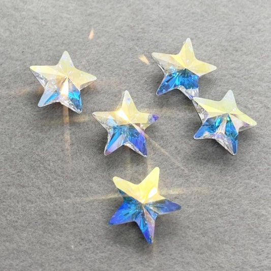 Swarovski 4745 Crystal star Fancy Stone AB（5mm）