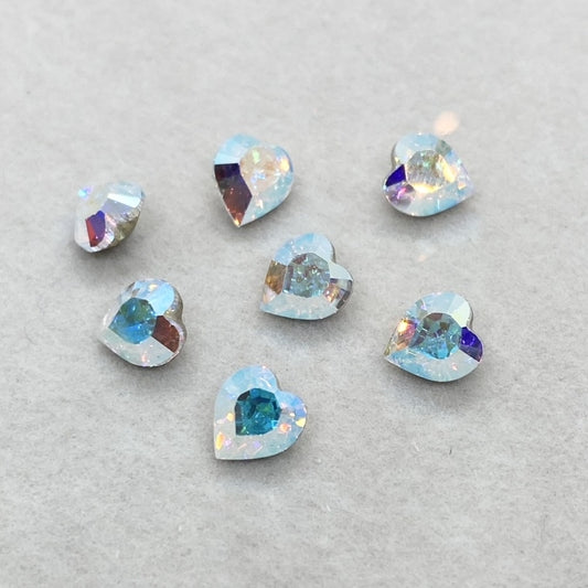 Swarovski 4884 Crystal XILION Heart Fancy Stone （5.5x5mm）
