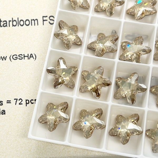 Swarovski 4754 crystal Starblopm FS Stone （13mm）
