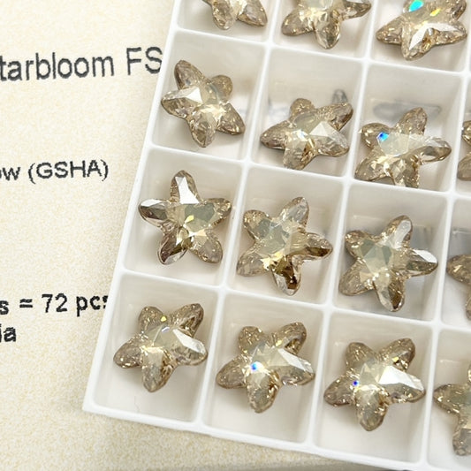 Swarovski 4754 crystal Starblopm FS Stone （13mm）
