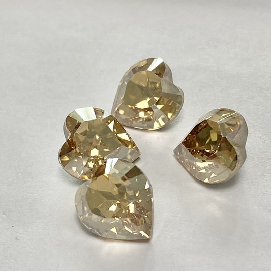 Swarovski 4884 Crystal XILION Heart Fancy Stone （8.8x8mm）