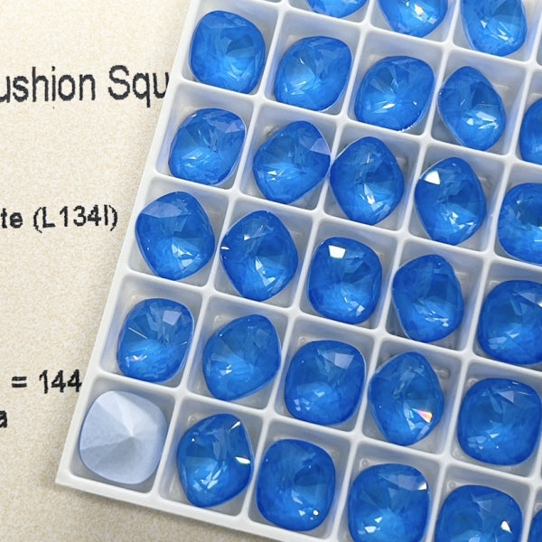 Swarovski 4470 crystal Cushion Square L134I（10mm）