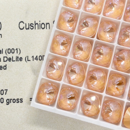 Swarovski 4470 crystal Cushion Square L140D（10mm）