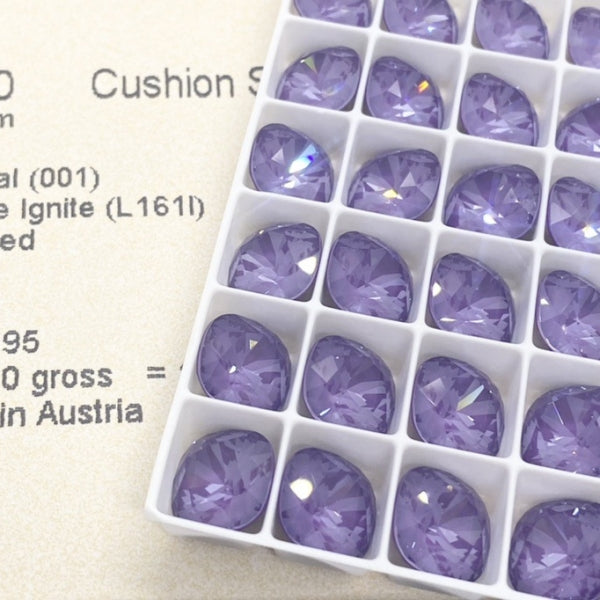 Swarovski 4470 crystal Cushion Square l161i（10mm）