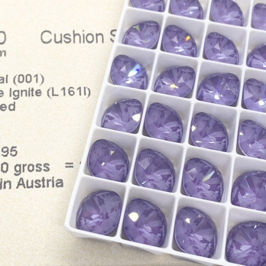 Swarovski 4470 crystal Cushion Square l161i（10mm）