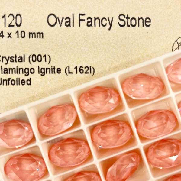 Swarovski 4120 crystal Oval Fancy Stone l162i（14x10mm）