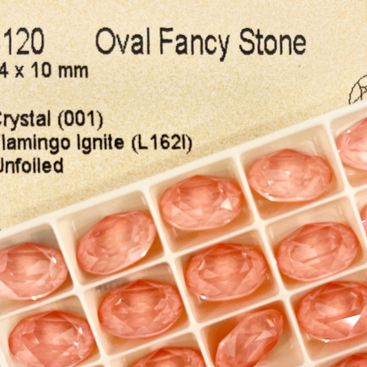 Swarovski 4120 crystal Oval Fancy Stone l162i（14x10mm）