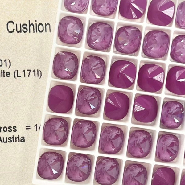 Swarovski 4470 crystal Cushion Square L171I（10mm）