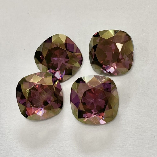 Swarovski 4470 crystal Cushion Square LISH（10mm）