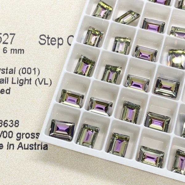Swarovski 4527 crystal Step Cut Fancy Stone Vitrail Light（8x6mm）